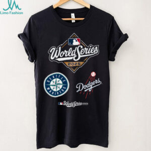 Seattle Mariners vs Los Angeles Dodgers MLB 2025 World Series Champions Matchup T Shirt