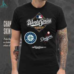 Seattle Mariners vs Los Angeles Dodgers MLB 2025 World Series Champions Matchup T Shirt