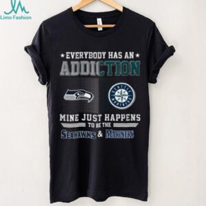 Seattle Seahawks & Mariners Fan Addiction T Shirt