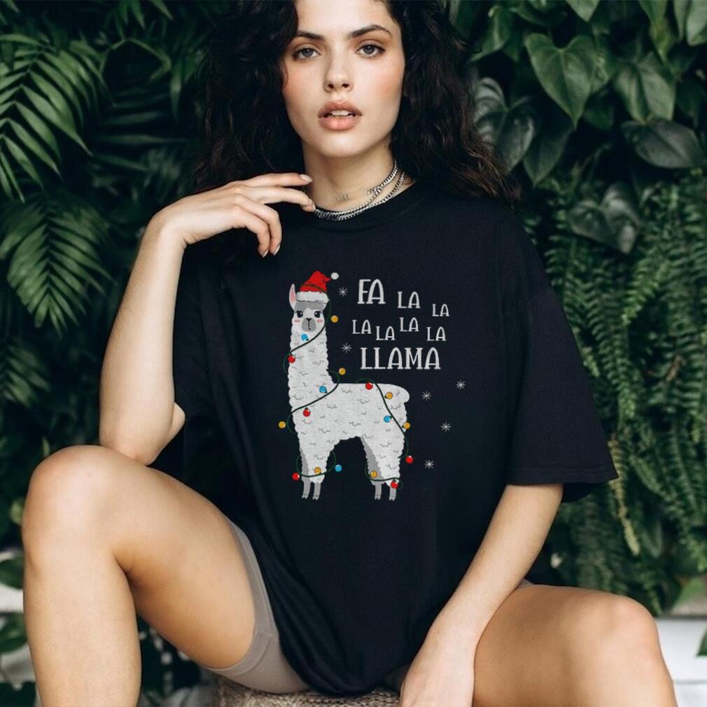 Sheep Santa hat Deck the Halls Fa la la la la la Llama Merry Christmas shirt Sheep Santa hat Deck the Halls Fa la la la la la Llama Merry Christmas shirt