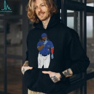 Shhhh Vladimir Guerrero Jr. Born Ready Toronto Blue Jays MLB cartoon shirt