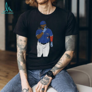Shhhh Vladimir Guerrero Jr. Born Ready Toronto Blue Jays MLB cartoon shirt