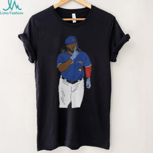 Shhhh Vladimir Guerrero Jr. Born Ready Toronto Blue Jays MLB cartoon shirt