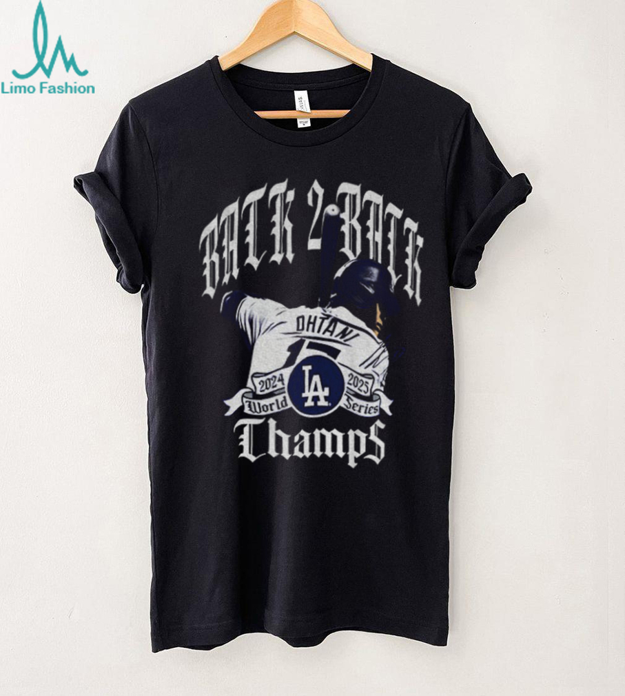 Shohei Ohtani Los Angeles Dodgers New Era Back to Back World Series Champions shirt Shohei Ohtani Los Angeles Dodgers New Era Back to Back World Series Champions shirt
