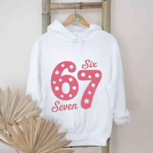 Six Seven 67 Pink Star Meme shirt
