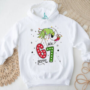 Six Seven Meme Bright Christmas Sweater 6 7 Six Seven Funny Holiday Shirt Viral 6 7 Gen Z Meme Shirt
