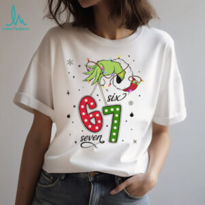Six Seven Meme Bright Christmas Sweater 6 7 Six Seven Funny Holiday Shirt Viral 6 7 Gen Z Meme Shirt