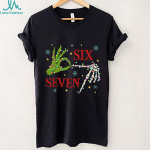 Six Seven Meme Christmas Green Guy T Shirt