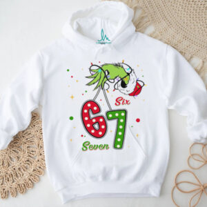 Six Seven Meme Shirt Funny Six Seven Meme Christmas Shirt 67 TChristmas Six Seven Shirt Funny 6 7 Meme Grinch Shirt Trending Chr