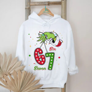 Six Seven Meme Shirt Funny Six Seven Meme Christmas Shirt 67 TChristmas Six Seven Shirt Funny 6 7 Meme Grinch Shirt Trending Chr