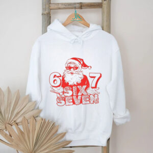 Six Seven Santa sunglasses 67 meme shirt