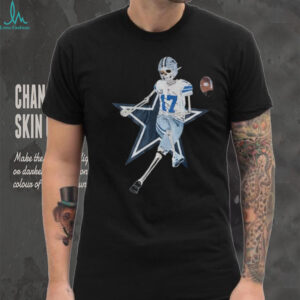 Skeleton 17 Brandon Aubrey Dallas Cowboys NFL Football 2025 vintage shirt