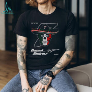 Skull Daniel Suarez 7 Classic Ink Spire Motorsports Nascar signature shirt
