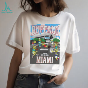 Smiley invasion Buffalo Bills vs Miami Dolphins Sunday Nov 9th 2025 shirt