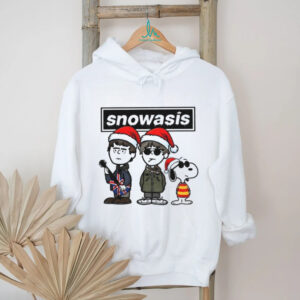 Snoopoasis Funny Christmas Snowasis Snowman Rock Band Parody shirt