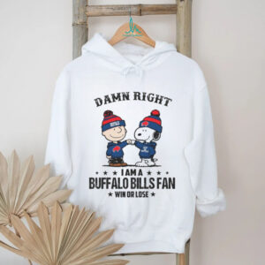 Snoopy & Charlie Brown Buffalo Bills Win or Lose Fan Gear Shirt