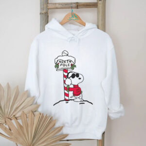 Snoopy Joe Cool North Pole Christmas T Shirt