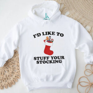 Sock I’d like to stuff your stocking Merry Christmas 2025 shirt