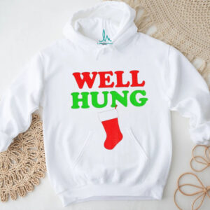 Sock well hung Merry Christmas 2025 shirt