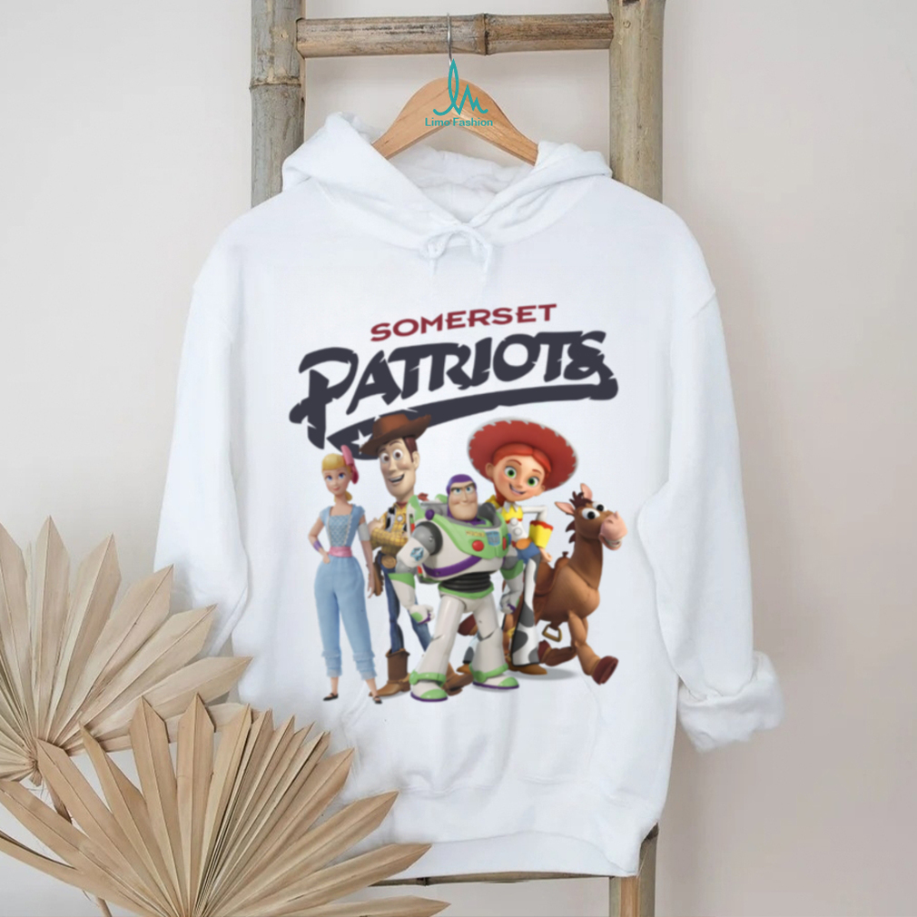 Somerset Patriots Toy Story Friends Adult Tee Somerset Patriots Toy Story Friends Adult Tee