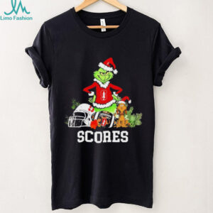 Stanford Cardinal Scores The Grinch and Max helmet Christmas 2025 shirt