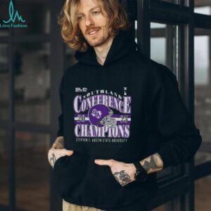 Stephen F. Austin State University helmet Southland Conference Champions 2025 shirt