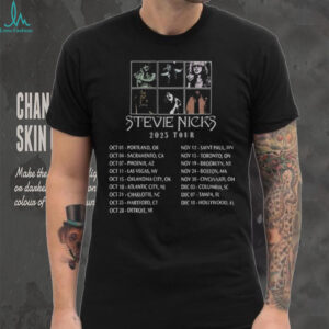 Stevie Nicks 2025 Tour Schedule shirt