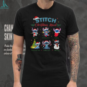 Stitch Christmas Mood Shirt, Cute Holiday Stitch Presents Decor Tee Stitch Christmas Mood Shirt, Cute Holiday Stitch Presents Decor Tee