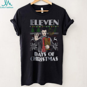 Stranger Things Eleven Days of Christmas 2025 shirt