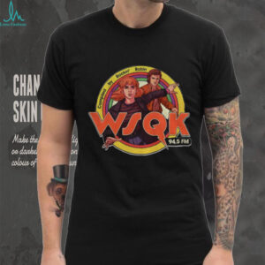 Stranger Things WSQK 94.5 FM compiled by Rockin’ Robin cartoon shirt