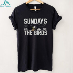 Sundays Are For The Birds Distressed Vintage Style Football Shirt