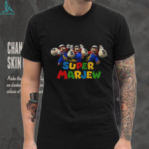 Super Marjew Super Mario parody shirt