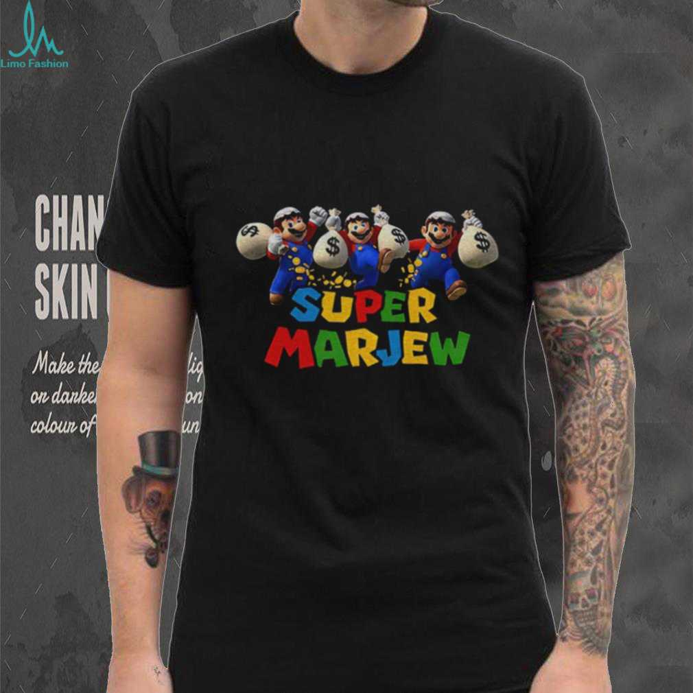 Super Marjew Super Mario parody shirt Super Marjew Super Mario parody shirt