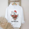 Mickey Santa Claus middle finger I’m not my mother’s golden child but I was the first one she thought Christmas shirt