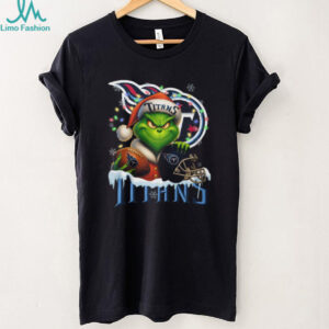 Tennessee Titans The Grinch ugly holiday T Shirt