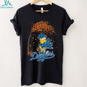 Texas Autumn Los Angeles Dodgers T Shirt Official MLB Fan Tee