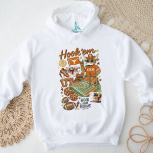 Texas Longhorns mascot Hook ‘Em Horns Football NFL vintage shirt
