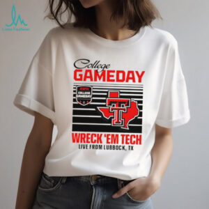 Texas Tech Red Raiders ESPN College Gameday Wreck’Em Live 2025 shirt