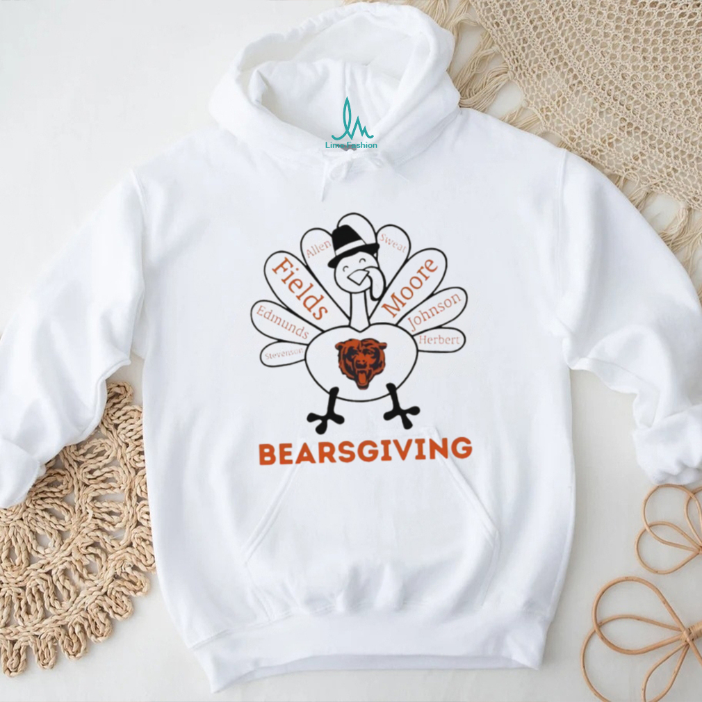 Thanksgiving with Chicago Bears Heroes shirt Thanksgiving with Chicago Bears Heroes shirt