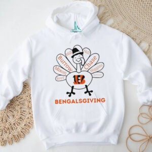 Thanksgiving with Cincinnati Bengals Heroes shirt