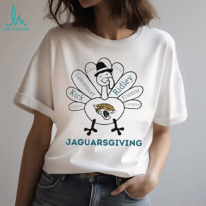 Thanksgiving with Jacksonville Jaguars Heroes shirt