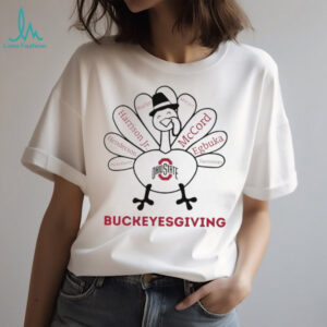 Thanksgiving with Ohio State Buckeyes Heroes shirt