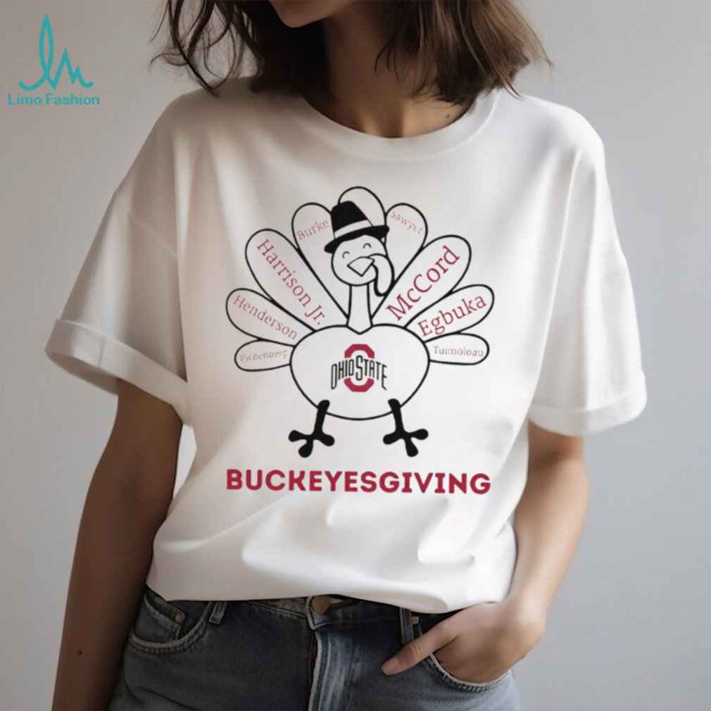 Thanksgiving with Ohio State Buckeyes Heroes shirt Thanksgiving with Ohio State Buckeyes Heroes shirt