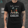 Cool Eagle with Green Hoodie and Sunglasses T Shirt
