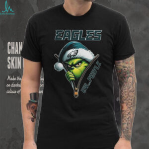 The Grinch Ew People Philadelphia Eagles Logo Shirt