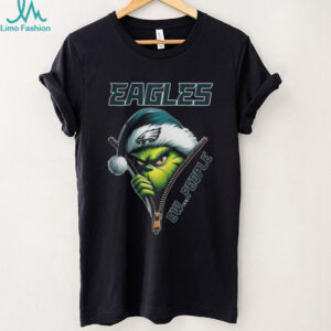 The Grinch Ew People Philadelphia Eagles Logo Shirt