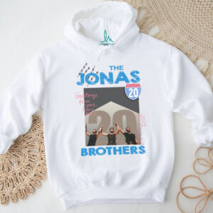 The Jonas Brothers Greetings From Your Hometown 2025 Tour 20 Signature T Shirt