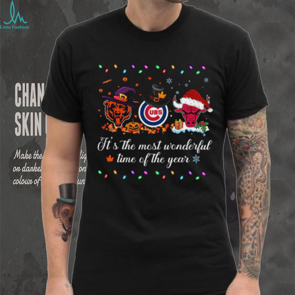 The Most Wonderful Time of the Year Chicago Sports T Shirt The Most Wonderful Time of the Year Chicago Sports T Shirt