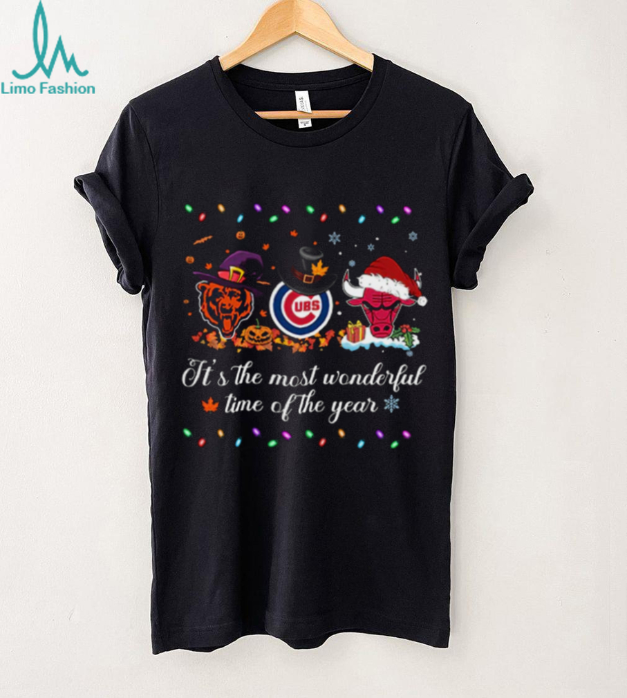 The Most Wonderful Time of the Year Chicago Sports T Shirt The Most Wonderful Time of the Year Chicago Sports T Shirt