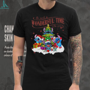 The Most Wonderful Time of the Year Stitch Shirt, Disney Stitch Christmas Tee